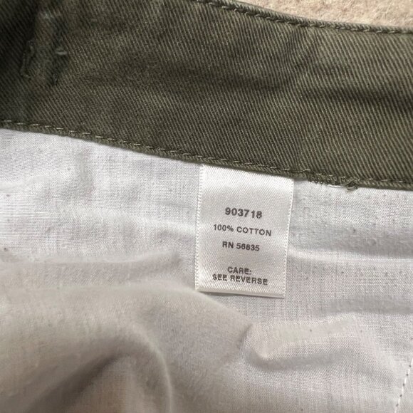 Cabela's Outdoors Military Green Cargo Shorts Khaki Outdoor 42 9.5" Inseam - Picture 6 of 8